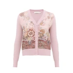 Zimmermann Luna Printed Silk Cardigan | Ready to Wear Collection Luxury Shoes Elevate your elegance in this Zimmermann Knitwear available now at Luxury Shoes