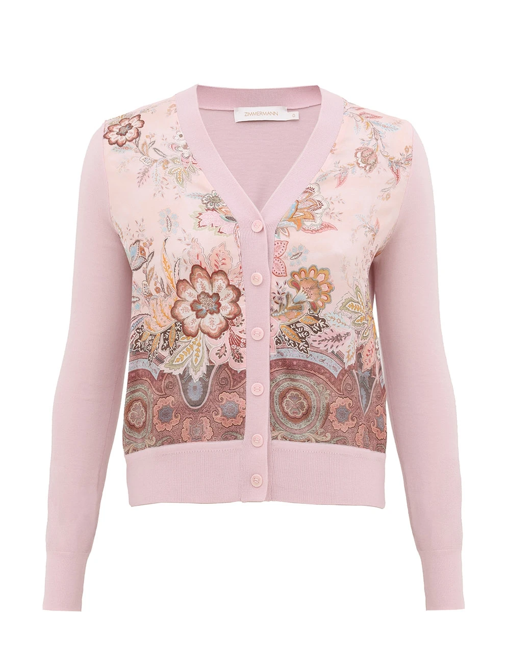 Zimmermann Luna Printed Silk Cardigan | Ready to Wear Collection Luxury Shoes Elevate your elegance in this Zimmermann Knitwear available now at Luxury Shoes