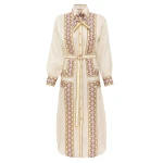 Elevate your elegance in this Zimmermann Dresses available now at Luxury Shoes 