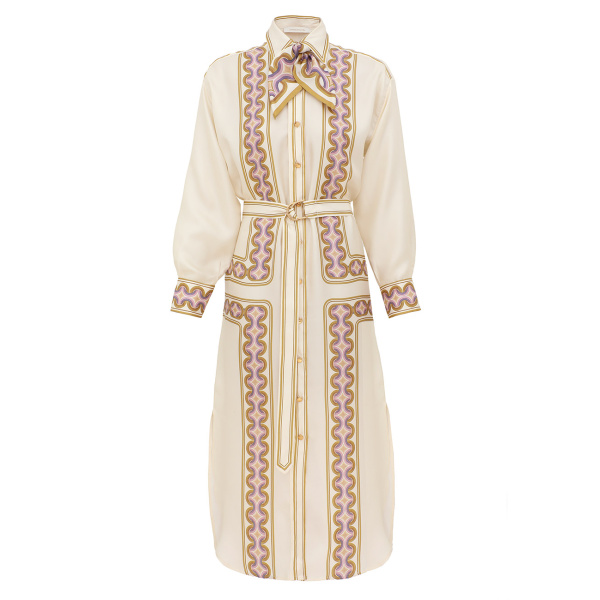 Elevate your elegance in this Zimmermann Dresses available now at Luxury Shoes 