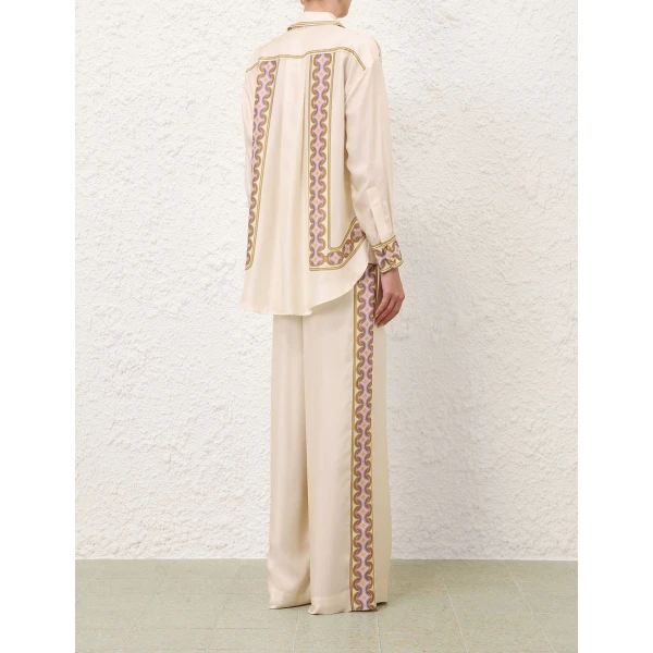 Elevate your elegance in this Zimmermann Tops available now at Luxury Shoes 