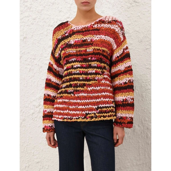 Elevate your elegance in this Zimmermann Knitwear available now at Luxury Shoes 