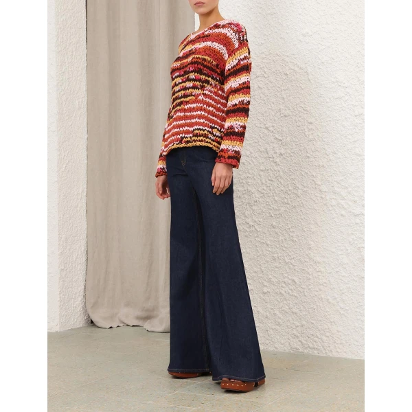 Elevate your elegance in this Zimmermann Knitwear available now at Luxury Shoes 