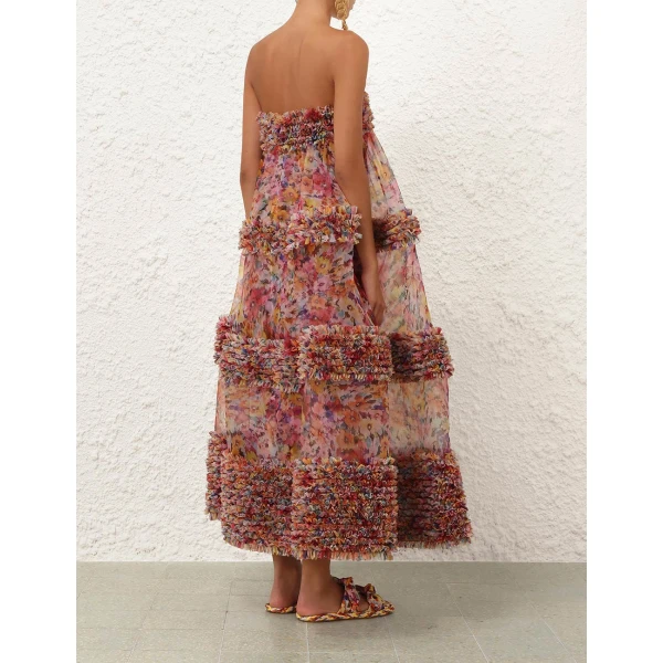Elevate your elegance in this Zimmermann Dresses available now at Luxury Shoes 
