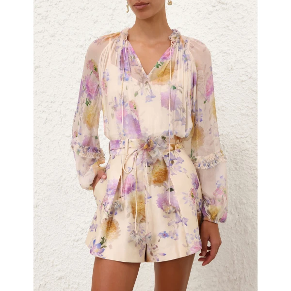 Elevate your elegance in this Zimmermann Tops available now at Luxury Shoes 