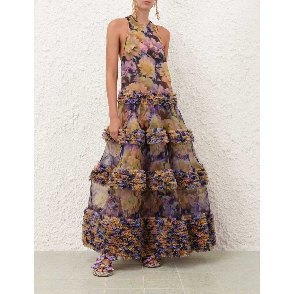 Elevate your elegance in this Zimmermann Dresses available now at Luxury Shoes 