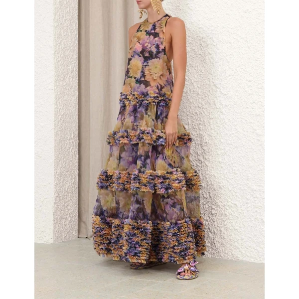 Elevate your elegance in this Zimmermann Dresses available now at Luxury Shoes 