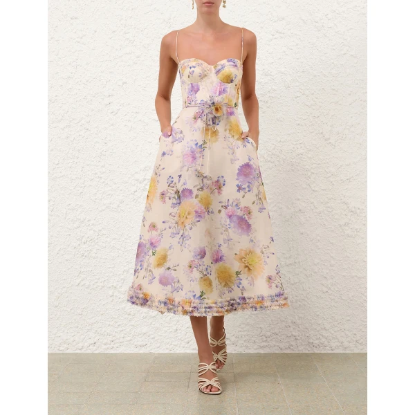 Elevate your elegance in this Zimmermann Dresses available now at Luxury Shoes 