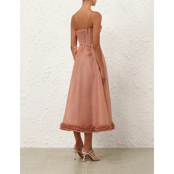 Elevate your elegance in this Zimmermann Dresses available now at Luxury Shoes 