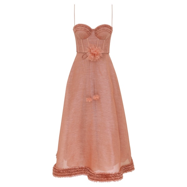 Elevate your elegance in this Zimmermann Dresses available now at Luxury Shoes 