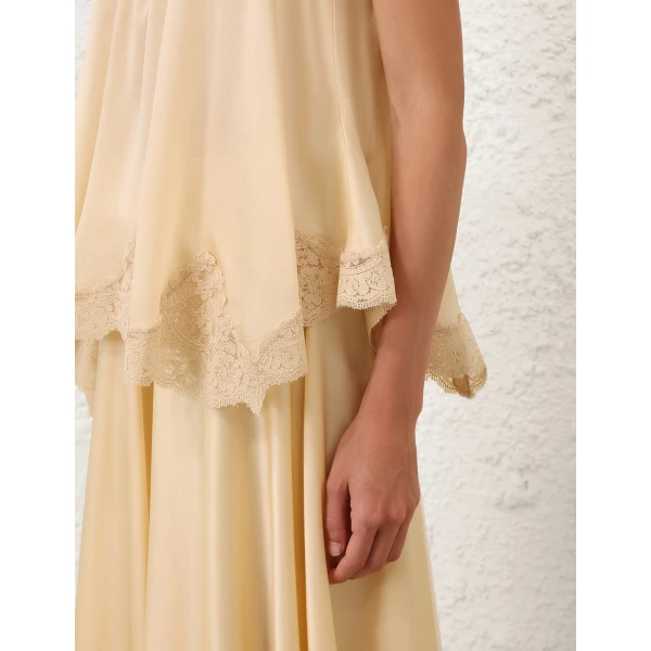 Elevate your elegance in this Zimmermann Tops available now at Luxury Shoes 