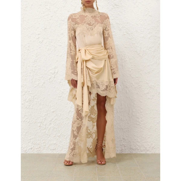 Elevate your elegance in this Zimmermann Dresses available now at Luxury Shoes 