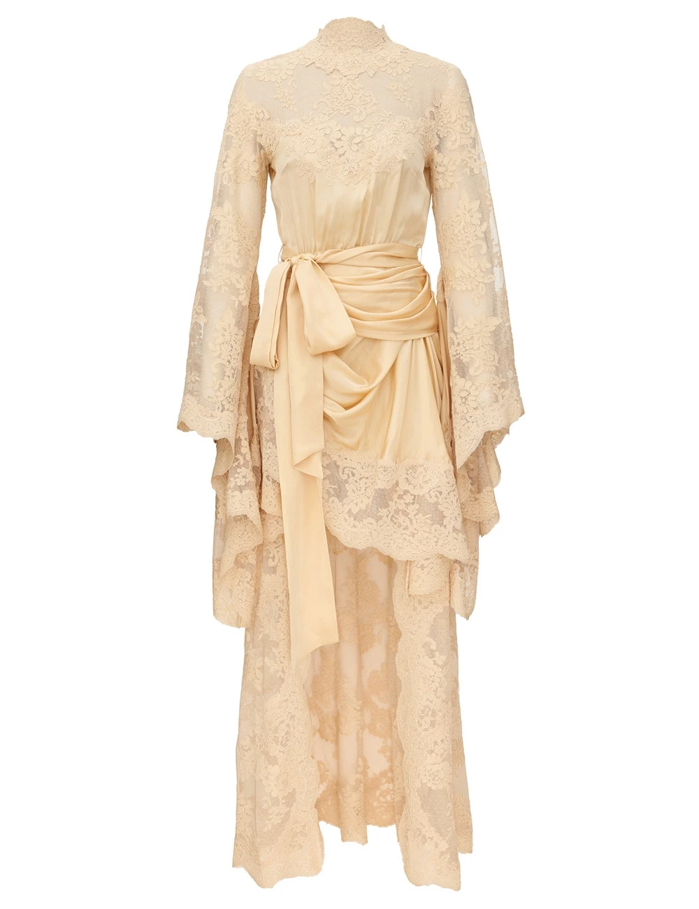 Zimmermann Luna Satin Drape Dress | Ready to Wear Collection Luxury Shoes Elevate your elegance in this Zimmermann Dresses available now at Luxury Shoes