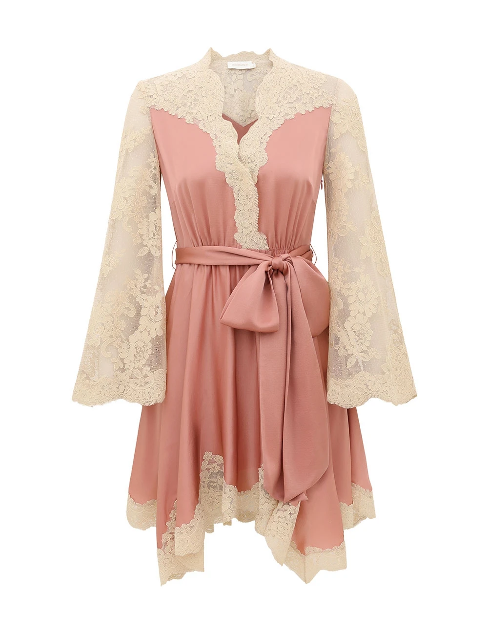 Zimmermann Luna Satin Drape Mini Dress | Ready to Wear Collection Luxury Shoes Elevate your elegance in this Zimmermann Dresses available now at Luxury Shoes