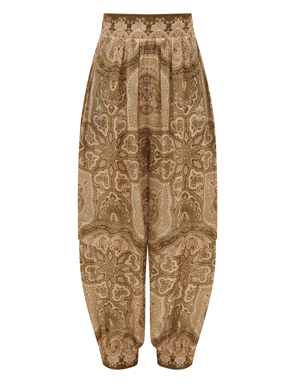 Zimmermann Luna Satin Harem Pant