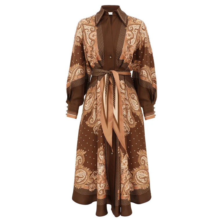 Elevate your elegance in this Zimmermann Dresses available now at Luxury Shoes 