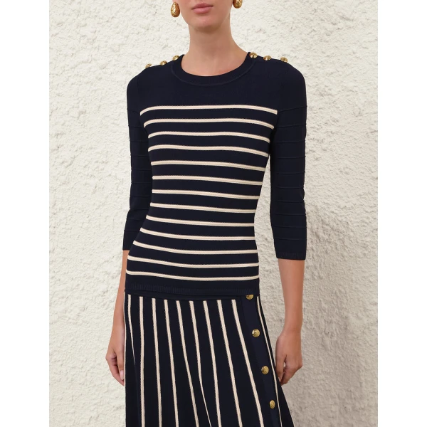 Elevate your elegance in this Zimmermann Tops available now at Luxury Shoes 