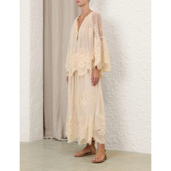 Elevate your elegance in this Zimmermann Tops available now at Luxury Shoes 