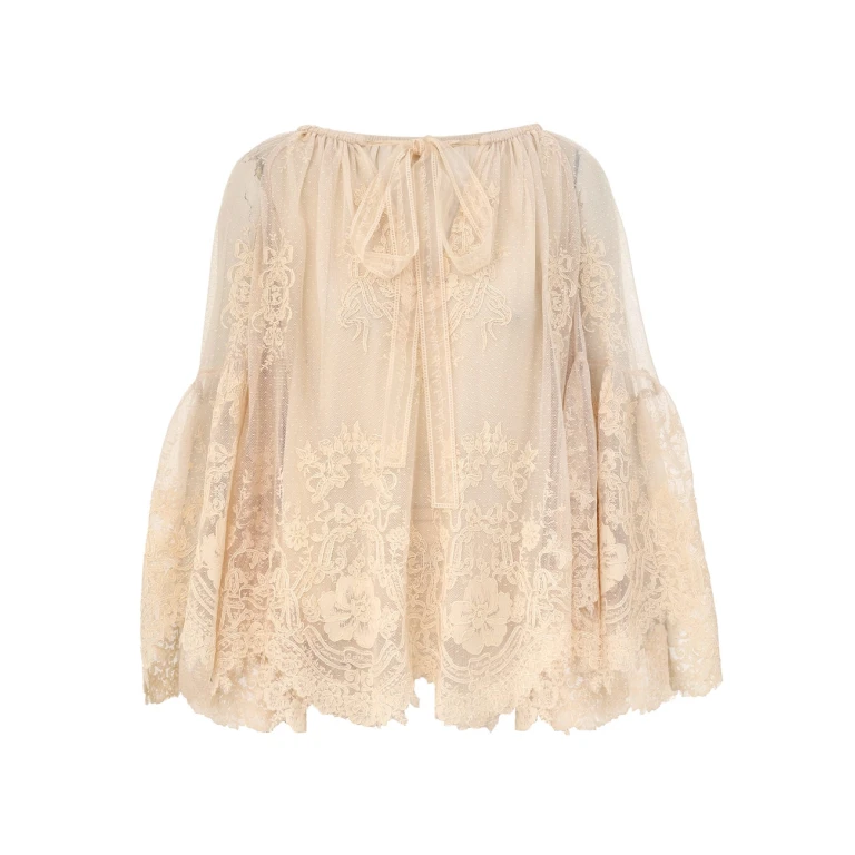 Elevate your elegance in this Zimmermann Tops available now at Luxury Shoes 