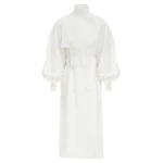 Zimmermann Luna Twill Trench Coat | Ready to Wear Collection Luxury Shoes Elevate your elegance in this Zimmermann Coats available now at Luxury Shoes