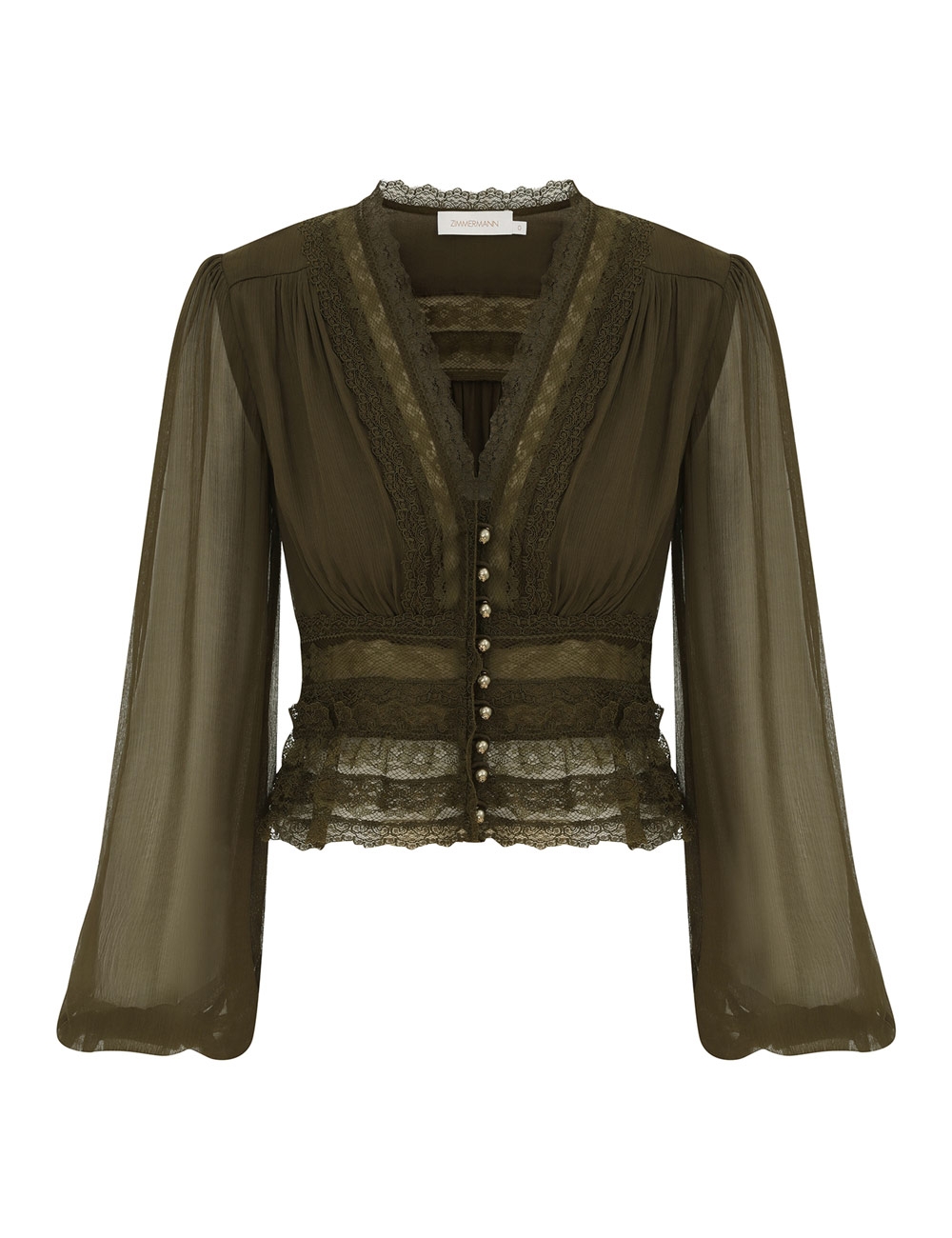 Elevate your elegance in this Zimmermann Tops available now at Luxury Shoes 