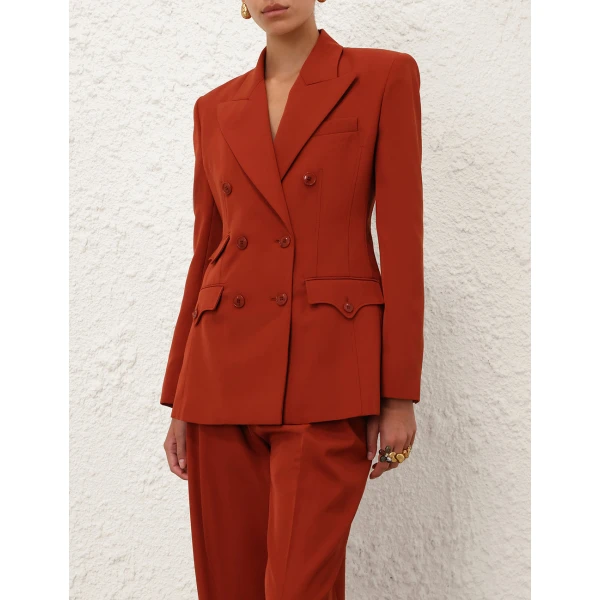 Elevate your elegance in this Zimmermann Jackets available now at Luxury Shoes 