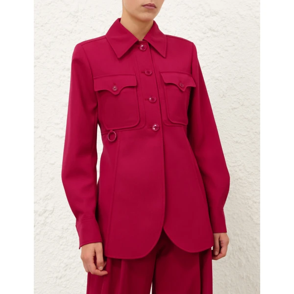Elevate your elegance in this Zimmermann Jackets available now at Luxury Shoes 