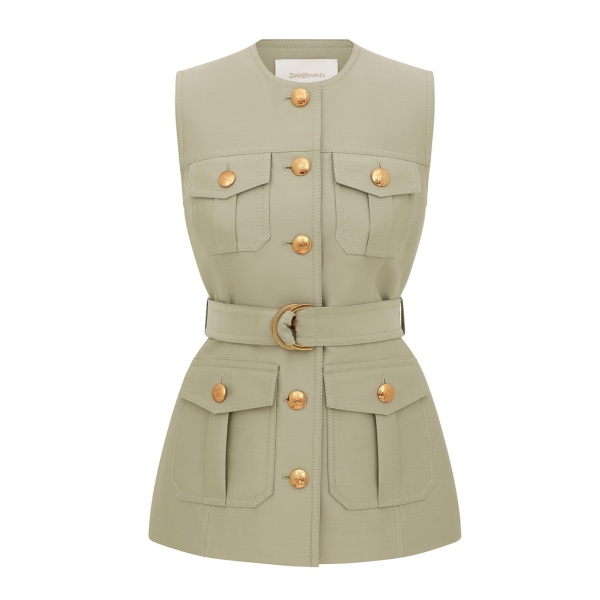 Elevate your elegance in this Zimmermann Tops available now at Luxury Shoes 