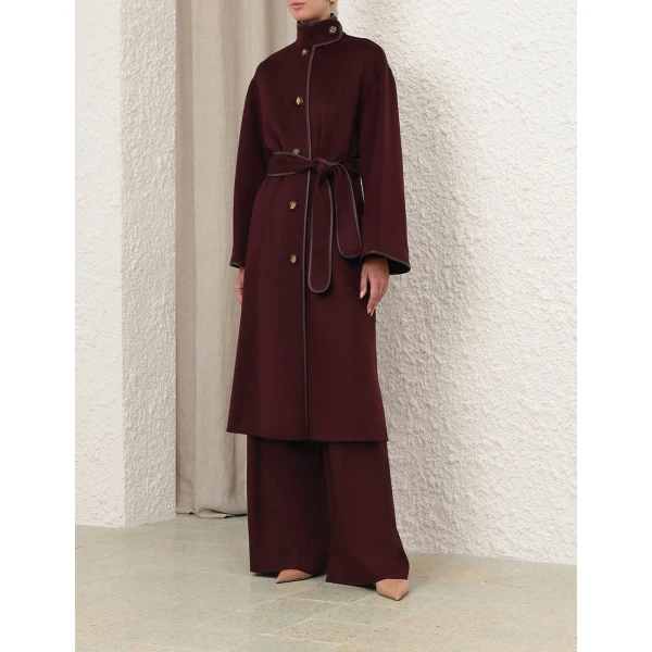 Elevate your elegance in this Zimmermann Coats available now at Luxury Shoes 