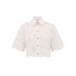 Elevate your elegance in this Zimmermann Tops available now at Luxury Shoes 
