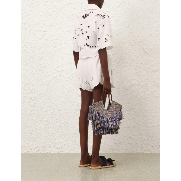 Elevate your elegance in this Zimmermann Tops available now at Luxury Shoes 