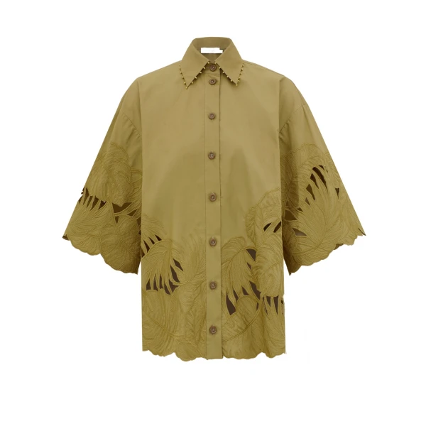 Elevate your elegance in this Zimmermann Tops available now at Luxury Shoes 