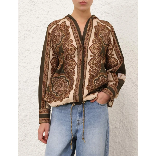 Elevate your elegance in this Zimmermann Tops available now at Luxury Shoes 