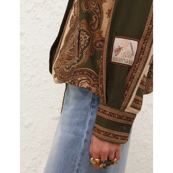 Elevate your elegance in this Zimmermann Tops available now at Luxury Shoes 