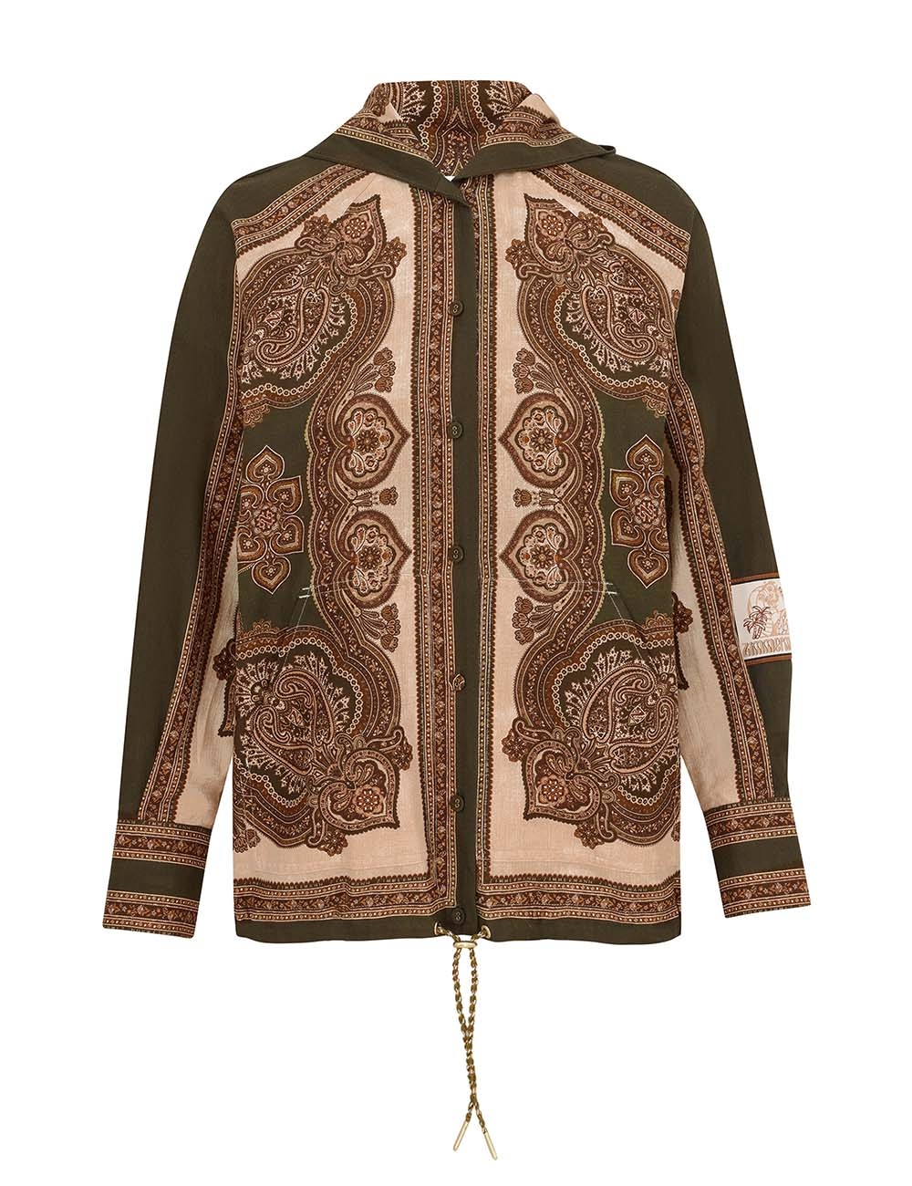 Zimmermann Mahon Hooded Shirt