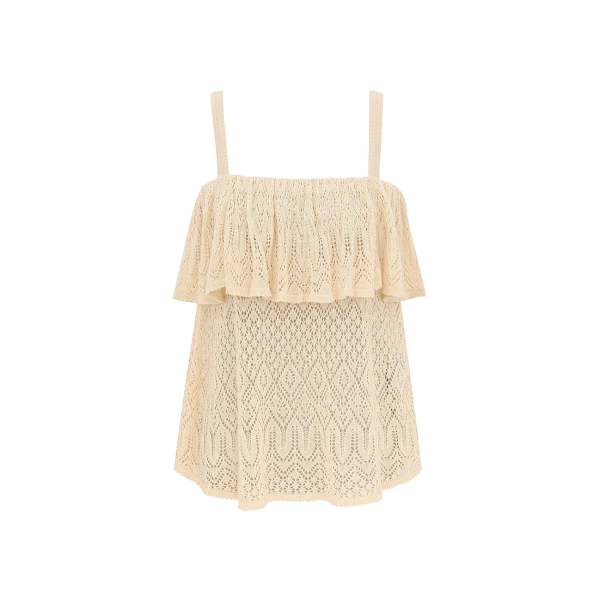 Elevate your elegance in this Zimmermann Tops available now at Luxury Shoes 