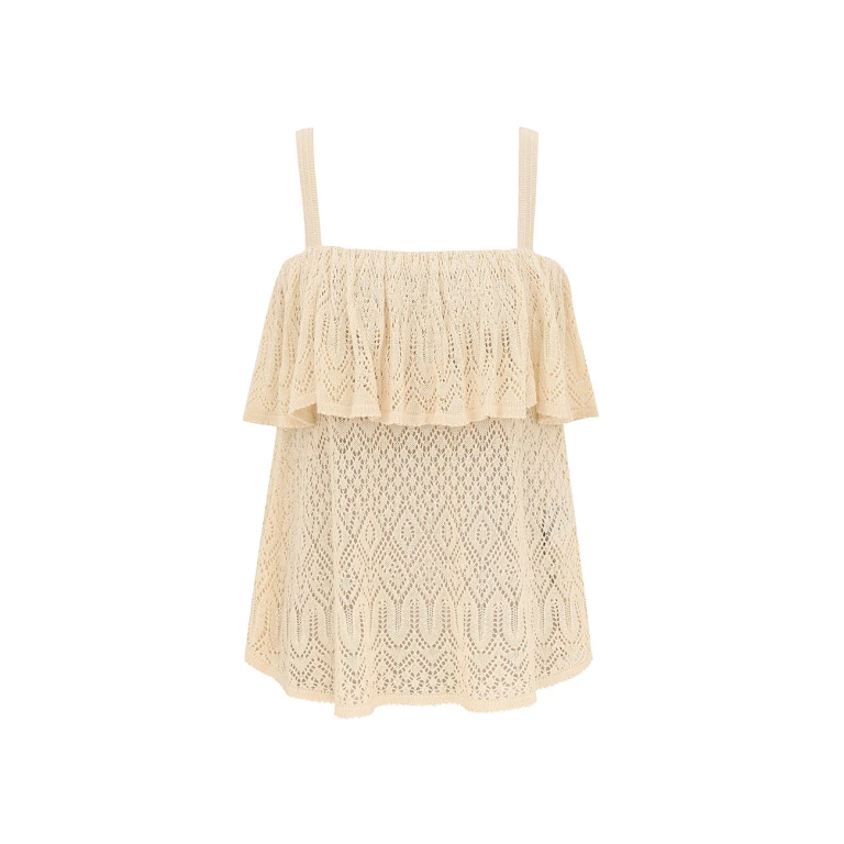 Elevate your elegance in this Zimmermann Tops available now at Luxury Shoes 