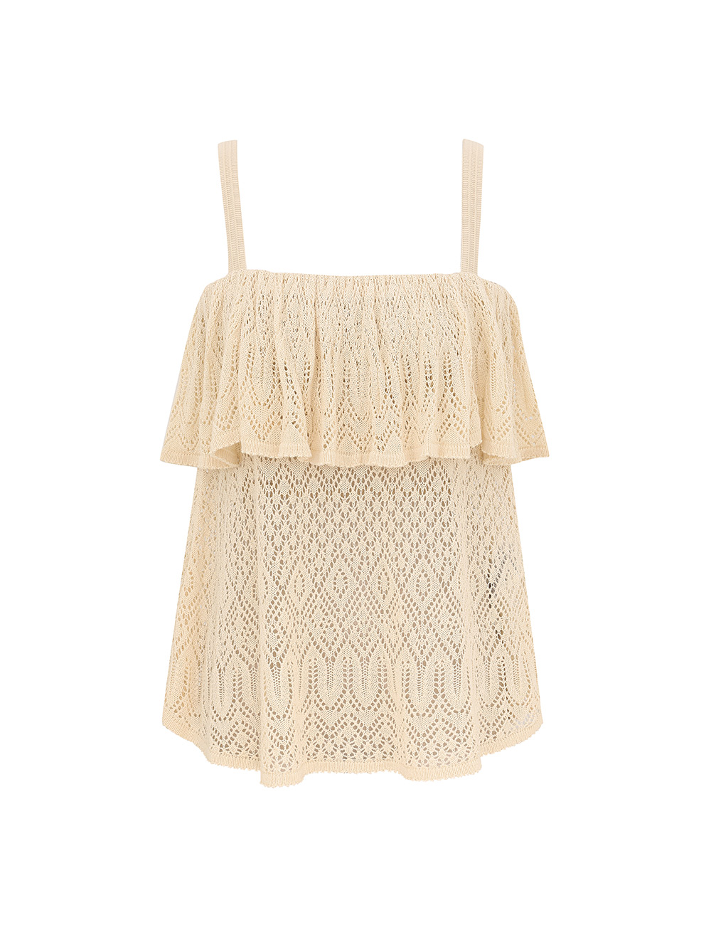 Zimmermann Mahon Lace Frill Cami