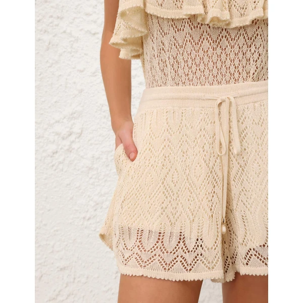 Elevate your elegance in this Zimmermann Shorts available now at Luxury Shoes 