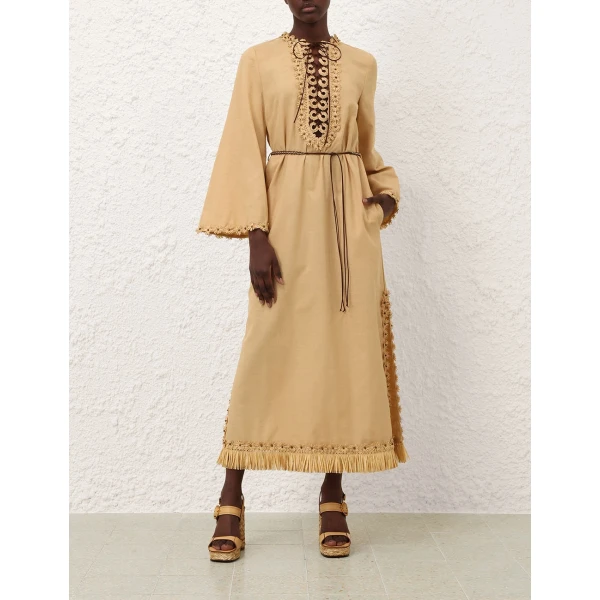 Elevate your elegance in this Zimmermann Dresses available now at Luxury Shoes 