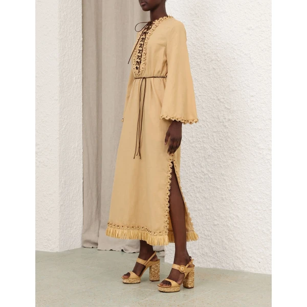Elevate your elegance in this Zimmermann Dresses available now at Luxury Shoes 