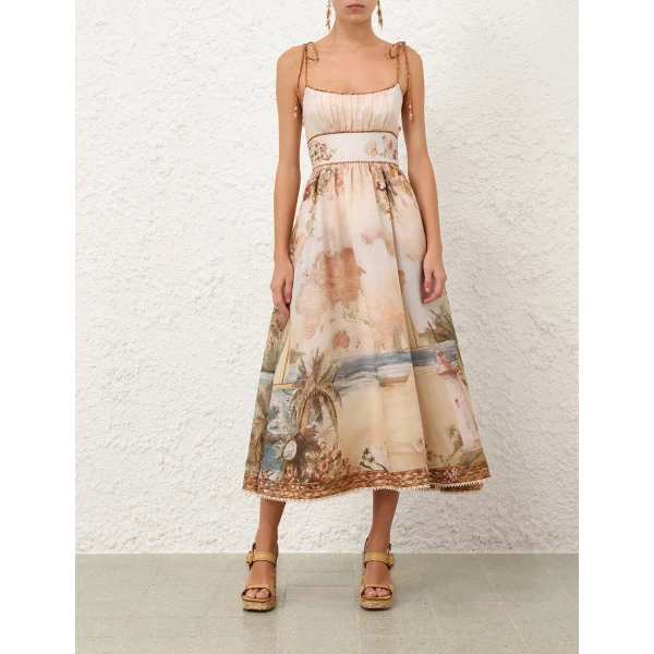 Elevate your elegance in this Zimmermann Dresses available now at Luxury Shoes 