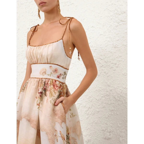 Elevate your elegance in this Zimmermann Dresses available now at Luxury Shoes 