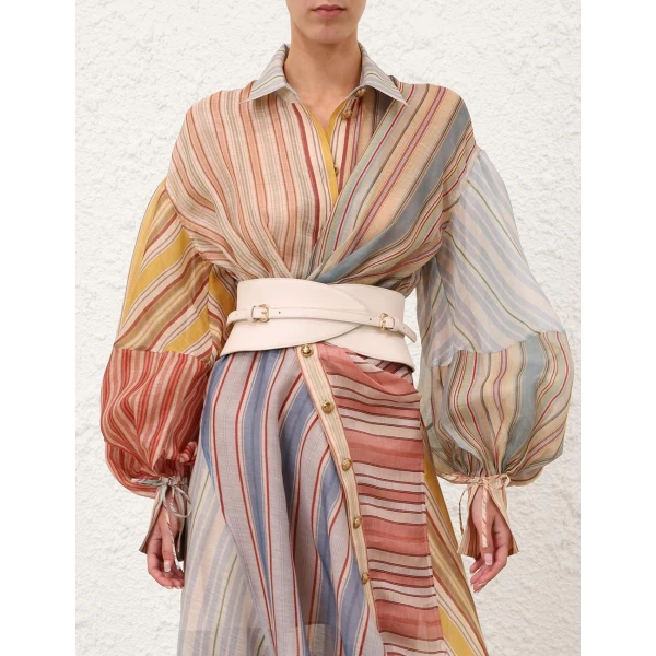 Elevate your elegance in this Zimmermann Tops available now at Luxury Shoes 