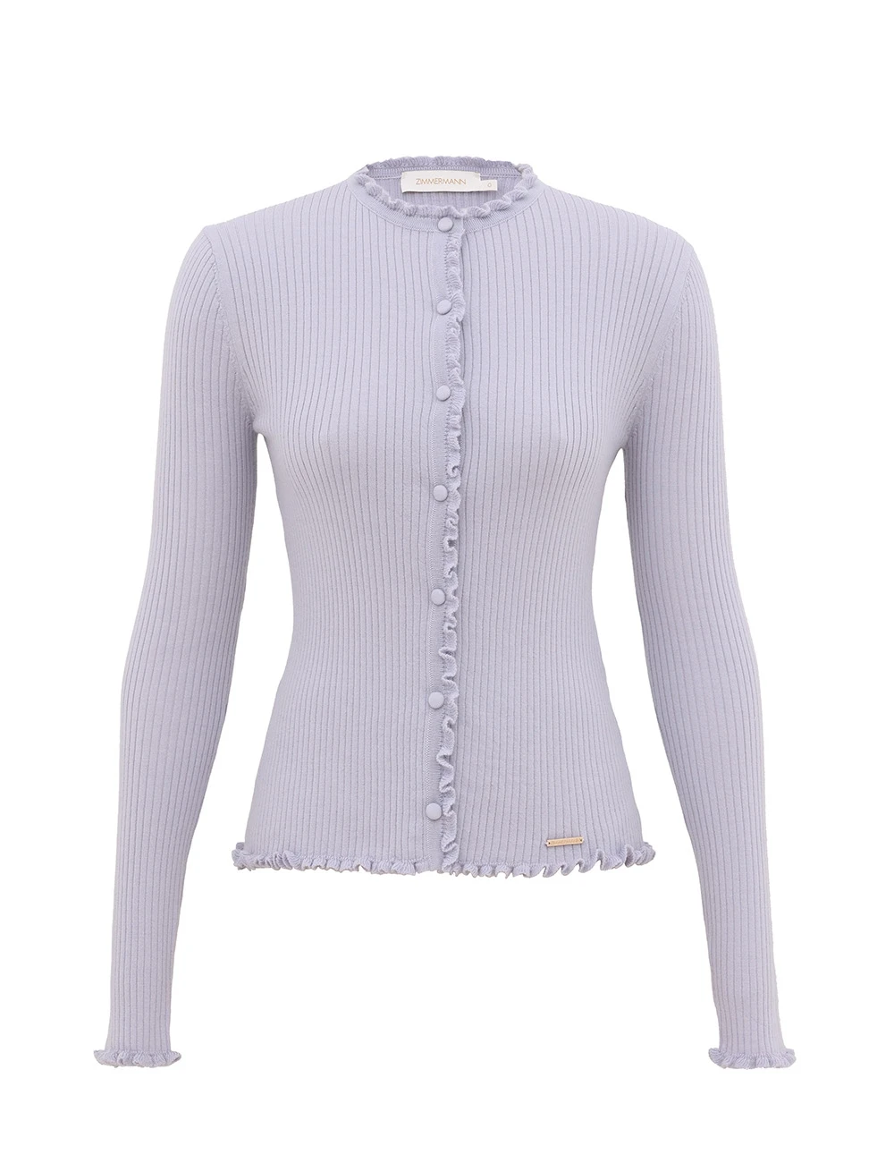 Zimmermann Merino Ruffle Cardigan | Ready to Wear Collection Luxury Shoes Elevate your elegance in this Zimmermann Knitwear available now at Luxury Shoes