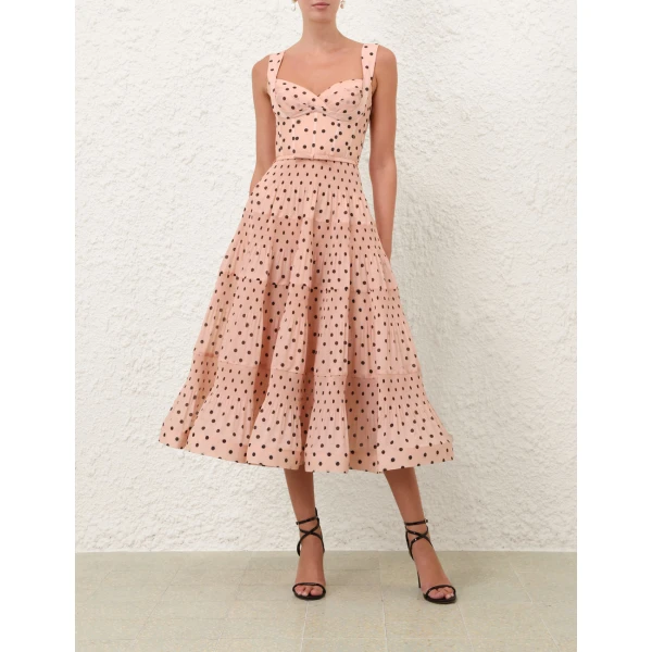 Elevate your elegance in this Zimmermann Dresses available now at Luxury Shoes 