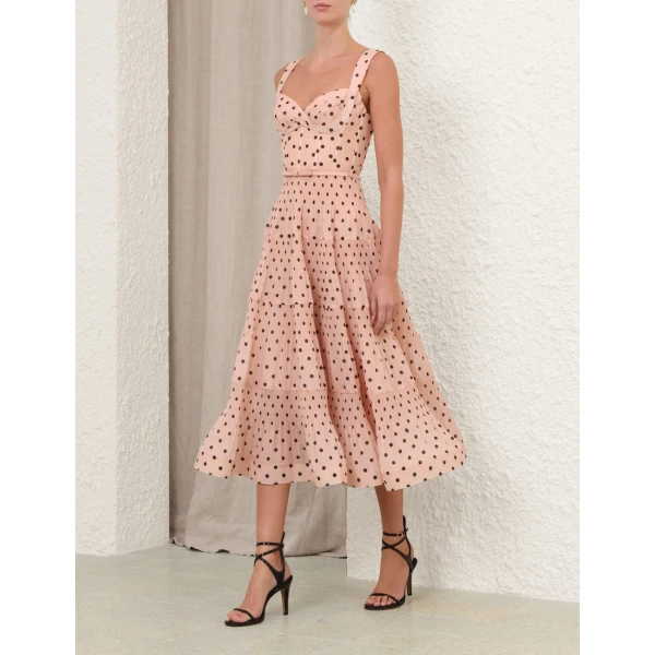 Elevate your elegance in this Zimmermann Dresses available now at Luxury Shoes 
