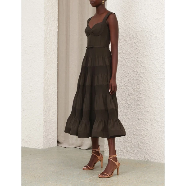 Elevate your elegance in this Zimmermann Dresses available now at Luxury Shoes 