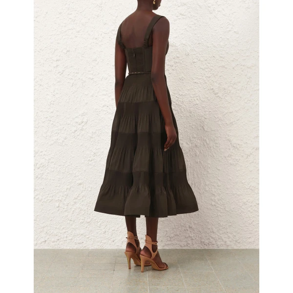 Elevate your elegance in this Zimmermann Dresses available now at Luxury Shoes 