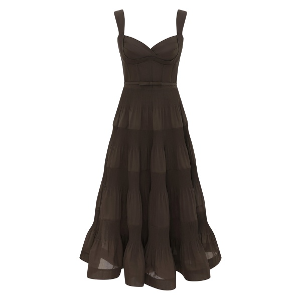 Elevate your elegance in this Zimmermann Dresses available now at Luxury Shoes 